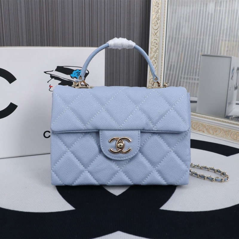 Ch**el top handle bags